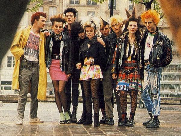 80s punk fashion women