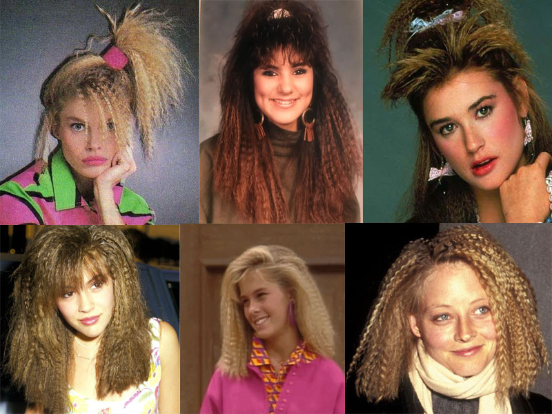 4 Totally Tubular 1980s Inspired Halloween Hairstyles  All Things Hair US