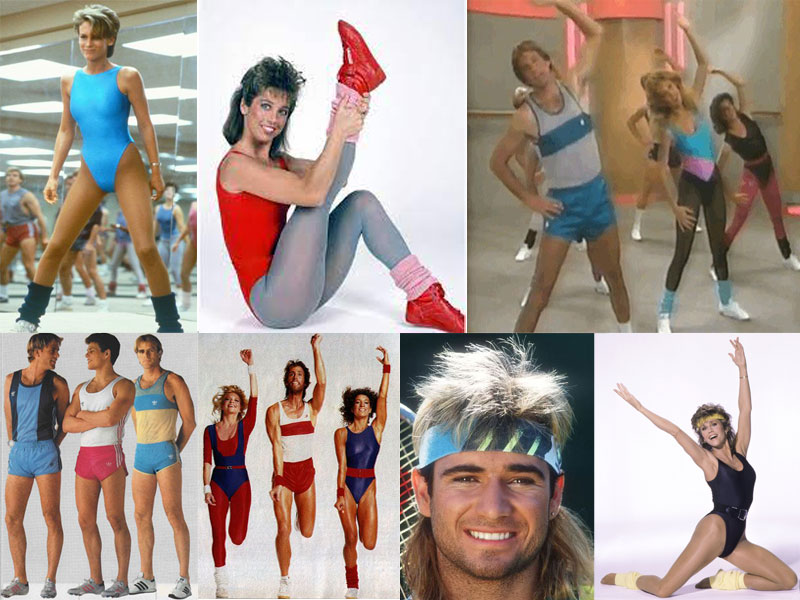 The National Fitness Hall of Fame (NFHOF)  80s workout outfit, 80s  fashion, 80s workout